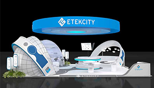 美國ETEKCITY電子展搭建